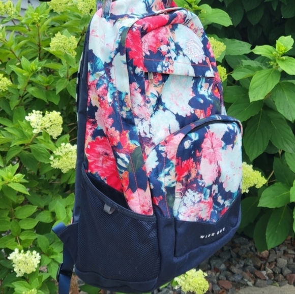 The North Face WISE GUY Turkish Sea Metric & Cosmic Floral Backpack - Picture 8 of 11